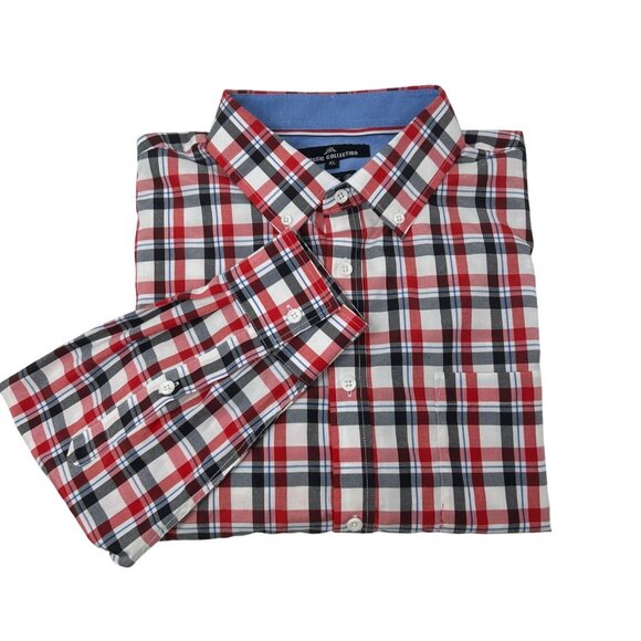 Classic Collection Men's Long Sleeve Shirt Regular Fit - Made In Italy - Size XL - Picture 2 of 6